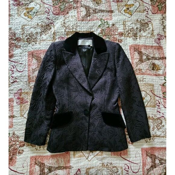 Jackets & Blazers - Womenstyl Nouvelle Couture Made In FRANCE Women's Blazer Jacket Black Size‎ 38
